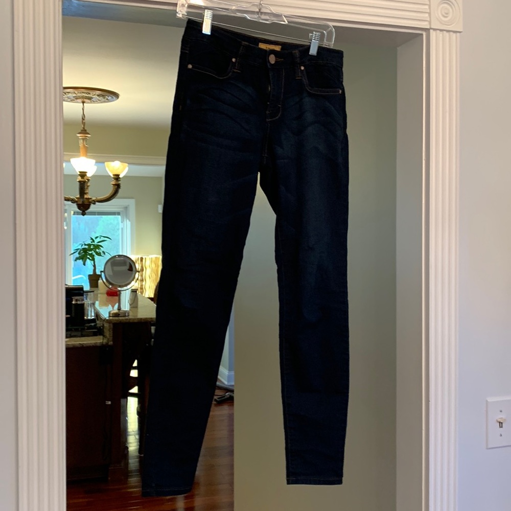 STS Blue Mid Rise Skinny Stretch Blue Jeans Size 7